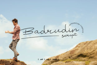 Badrudin Typeface Review: Authentic Handwritten Fonts for Branding