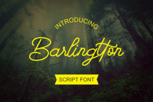 Barlingtton Script: A Handwritten Font for Bold Digital Branding