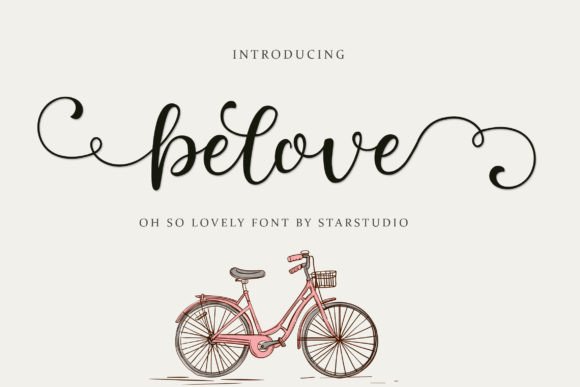 Belove Script Typeface Review for Editorial Design