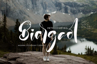 Biargaol: A Modern Handwritten Font for Playful Digital Branding