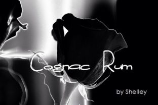 Cognac Rum Typeface: A Bold Handwritten Font for Standout Branding
