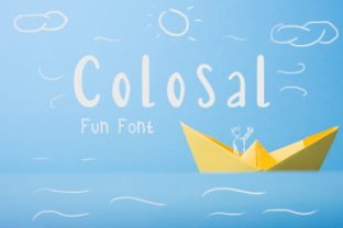 Colosal Font Review: A Versatile Script Handwritten Bundle for Standout Branding