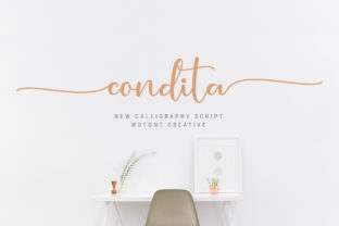 Condita Handwritten Font Review for Romantic Branding