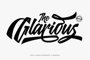 Glarious: The Urban Script Font for Standout Campaigns