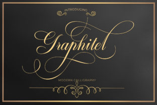 Graphitel Typeface for Elegant Brand Identity