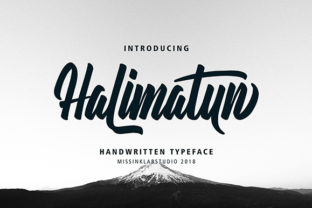 Halimatun: A Unique Handwritten Font with an Authentic Twist