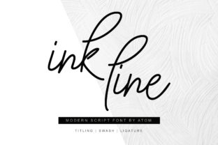 Ink Line: The Script Handwritten Font for Dreamy Brand Visuals
