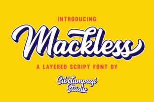 Mackless: A Bold Script Handwritten Font for Distinctive Brand Identity