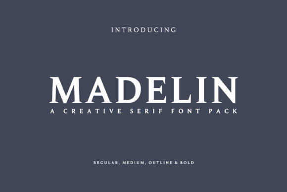 Madelin Serif Font: A Timeless Choice for Editorial Design
