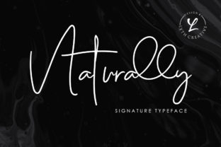 Naturally: A Stylish Handwritten Font for Authentic Branding