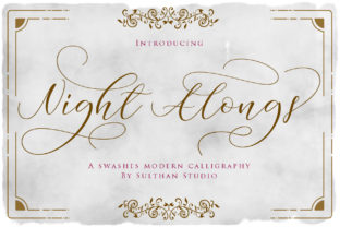 Night Alongs Script Typeface Review for Campaign Design