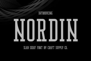 Nordin Free Download: A Timeless Serif for Modern Design