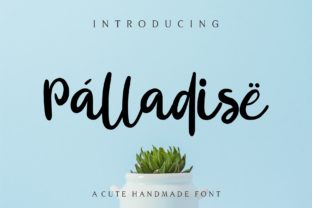 Palladise: The Handwritten Typeface for Standout Campaigns