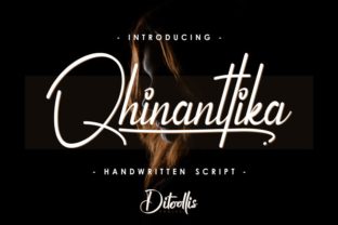 Qhinanttika Typeface: Bold Elegance for Handmade Brands