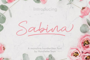 Sabina: The Elegant Handwritten Font for Polished Branding