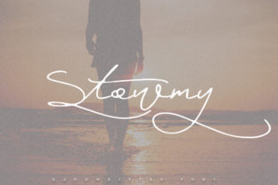 Stowmy Handwritten Font for Elegant Editorial Design