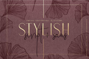 Stylish Duo Typeface for Polished Brand Identity