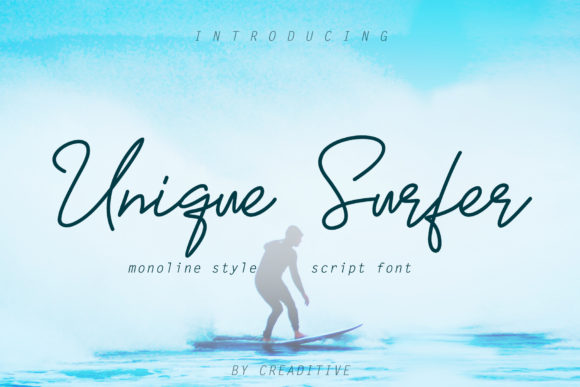 Unique Surfer: The Ultimate Script Handwritten Font Review