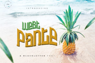 West Pante Typeface Review for Handmade Branding