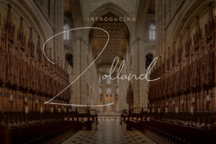 Zolland: The Elegant Signature Font for Premium Branding